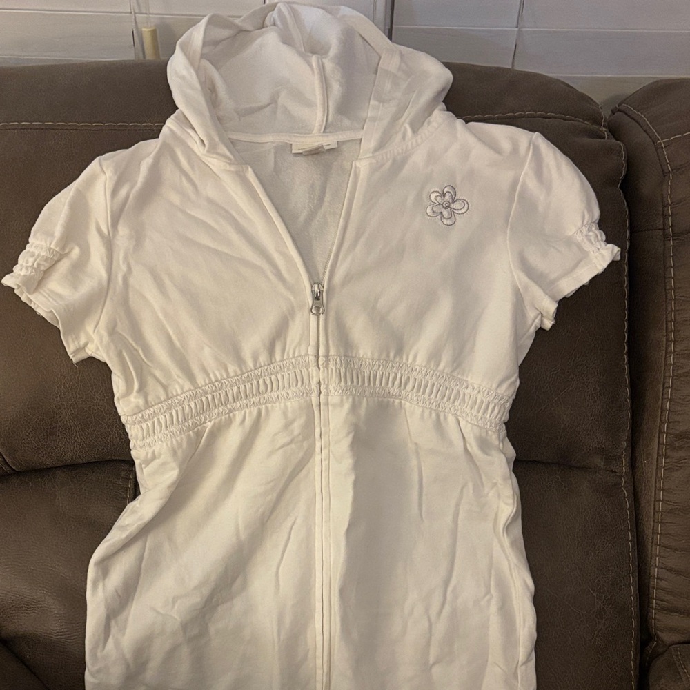 LIMITED TOO HOODED TOP SZ 14